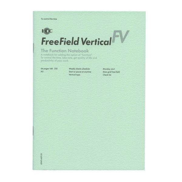 Luddite Function Notebook A5 - FreeField Vertical