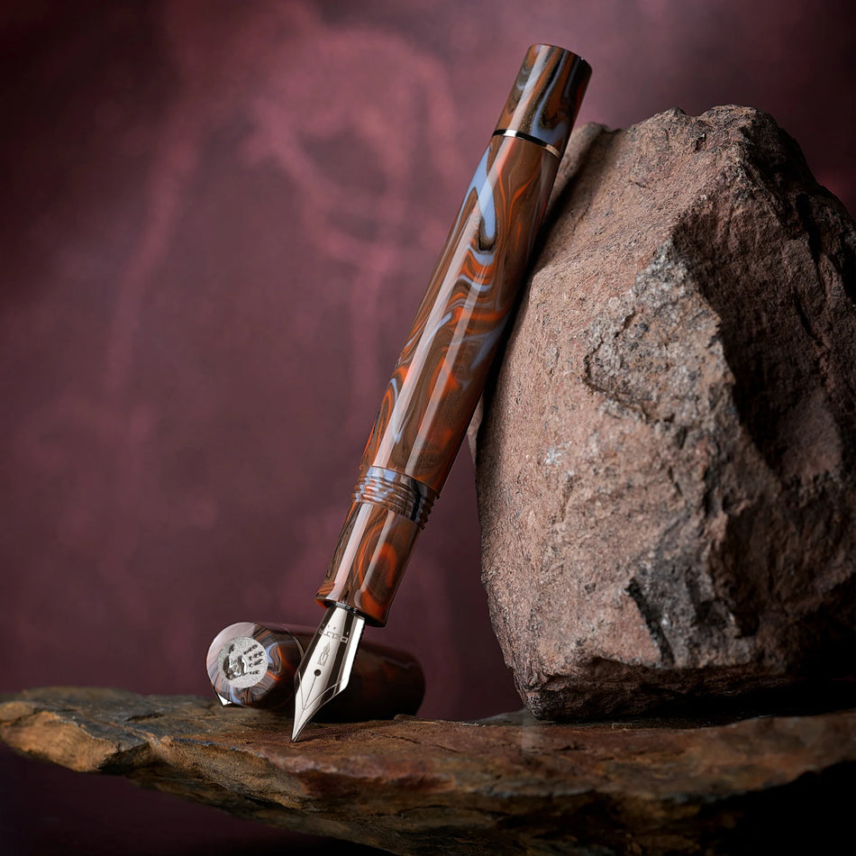 Delta Signs of the Time Fountain Pen - Cave Painting