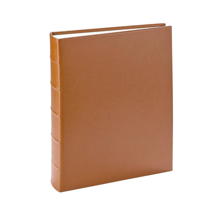 GI Medium Bound Album 9x12 - Saddle Nappa
