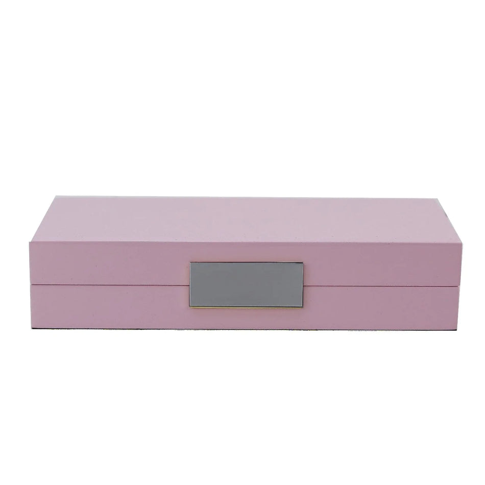 Addison Ross - Pink Lacquer Jewelry Box With Silver