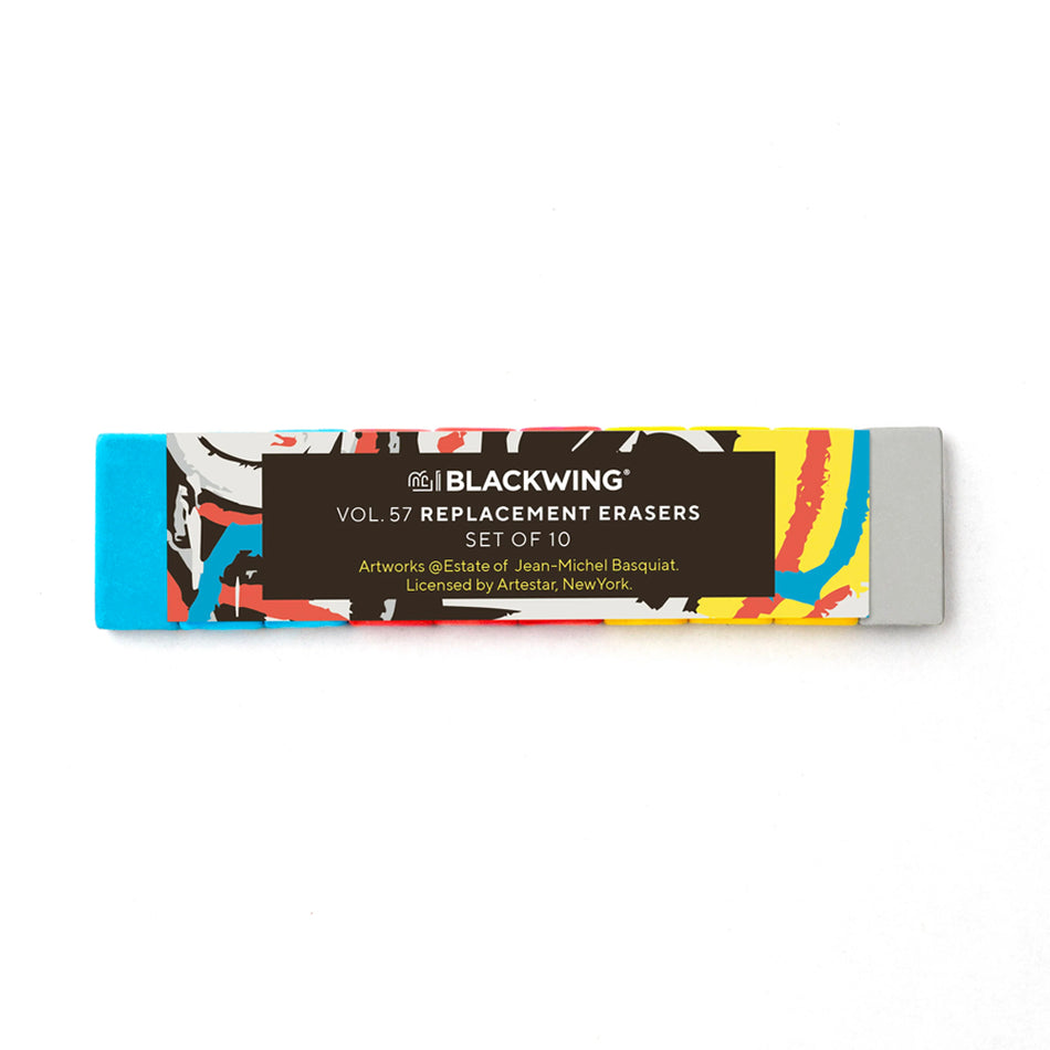 Blackwing Volume 57 - Jean-Michel Basquiat Replacement Erasers (10)