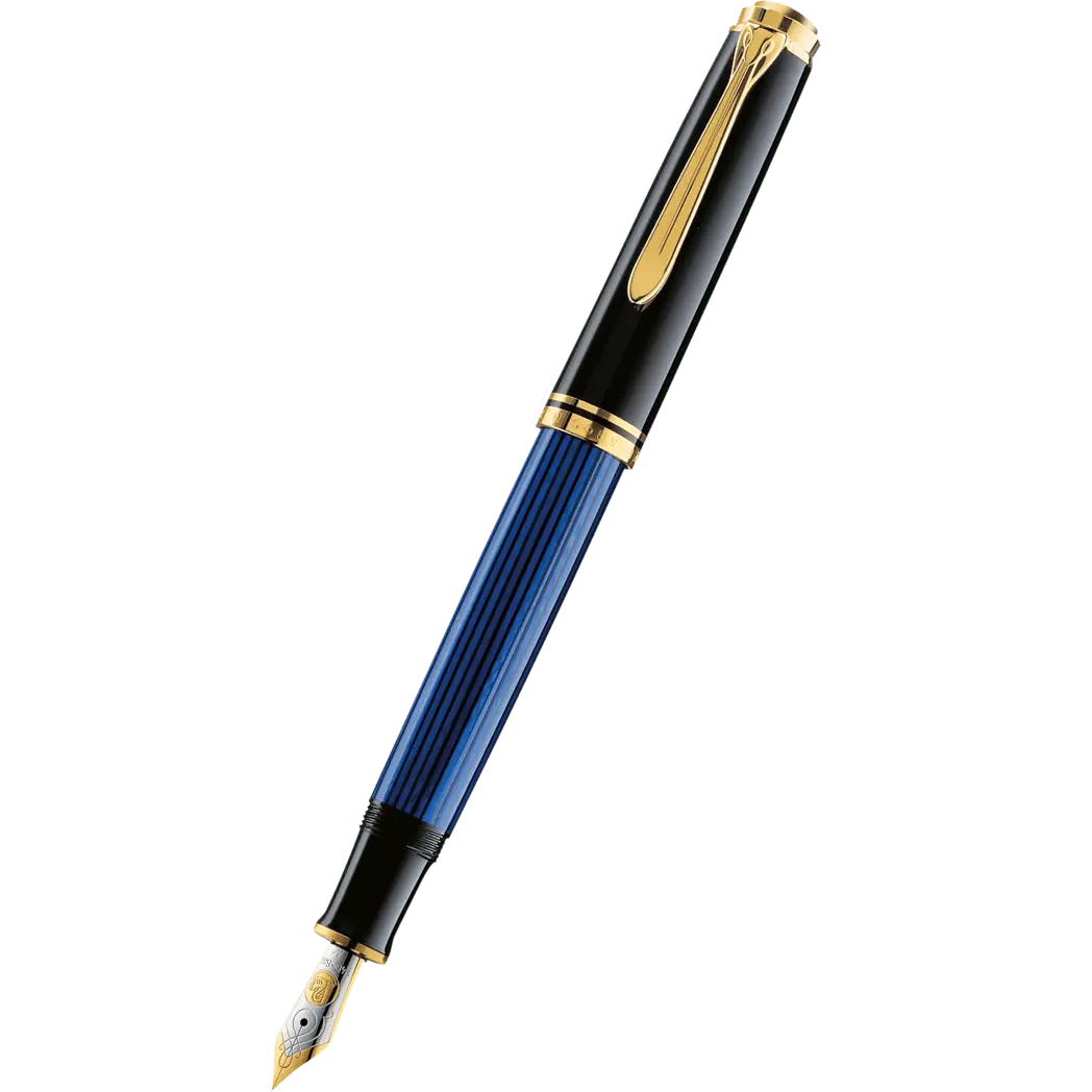 Pelikan Souverän M400 Fountain Pen - Black/Blue