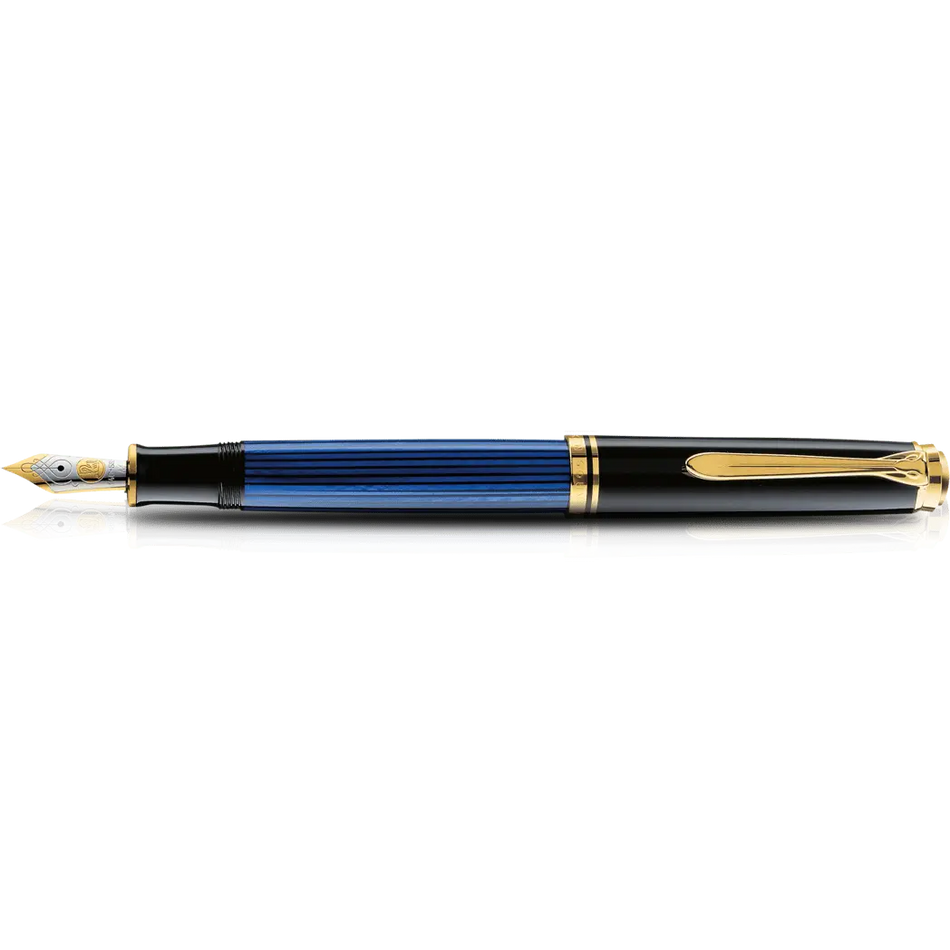 Pelikan Souverän M400 Fountain Pen - Black/Blue