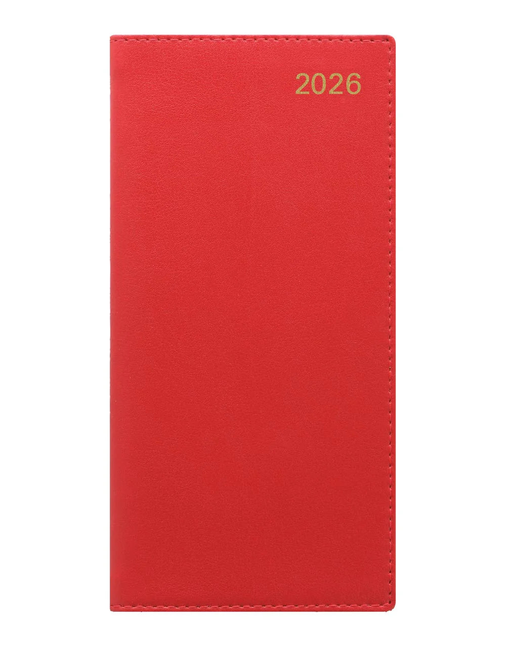 LETTS 2026 Belgravia Weekly 3x6 Red