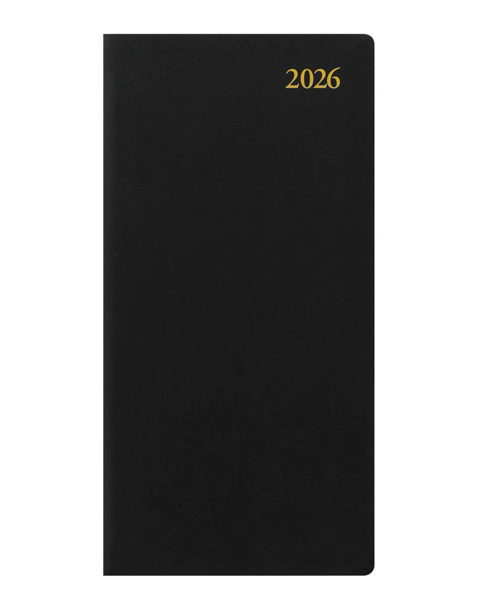 Letts 2026 Signature Weekly/Monthly 3x6 - Black