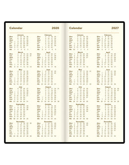Letts 2026 Signature Weekly/Monthly 3x6 - Black