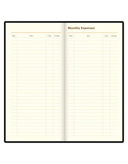 Letts 2026 Signature Weekly/Monthly 3x6 - Black