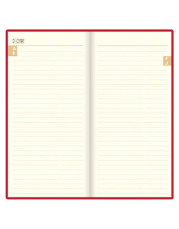 Letts 2026 Signature Weekly/Monthly 3x6 - Red
