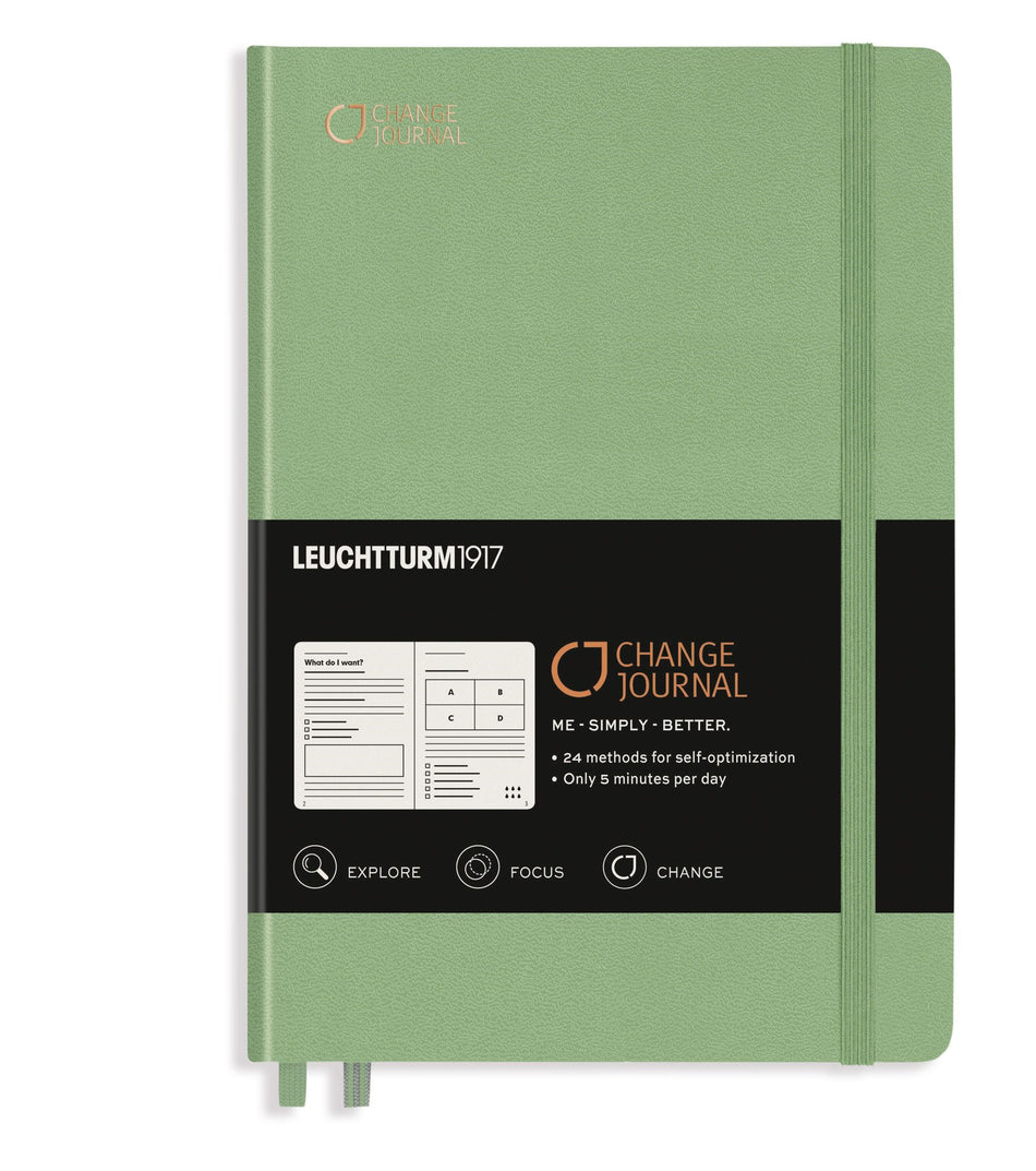 LEUCHTTURM1917 Change Journal Medium (A5) - Sage Green