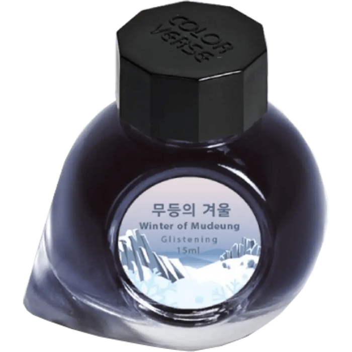 Colorverse Korea 15ml Bottled Ink - Winter of Mudeung (Glistening)