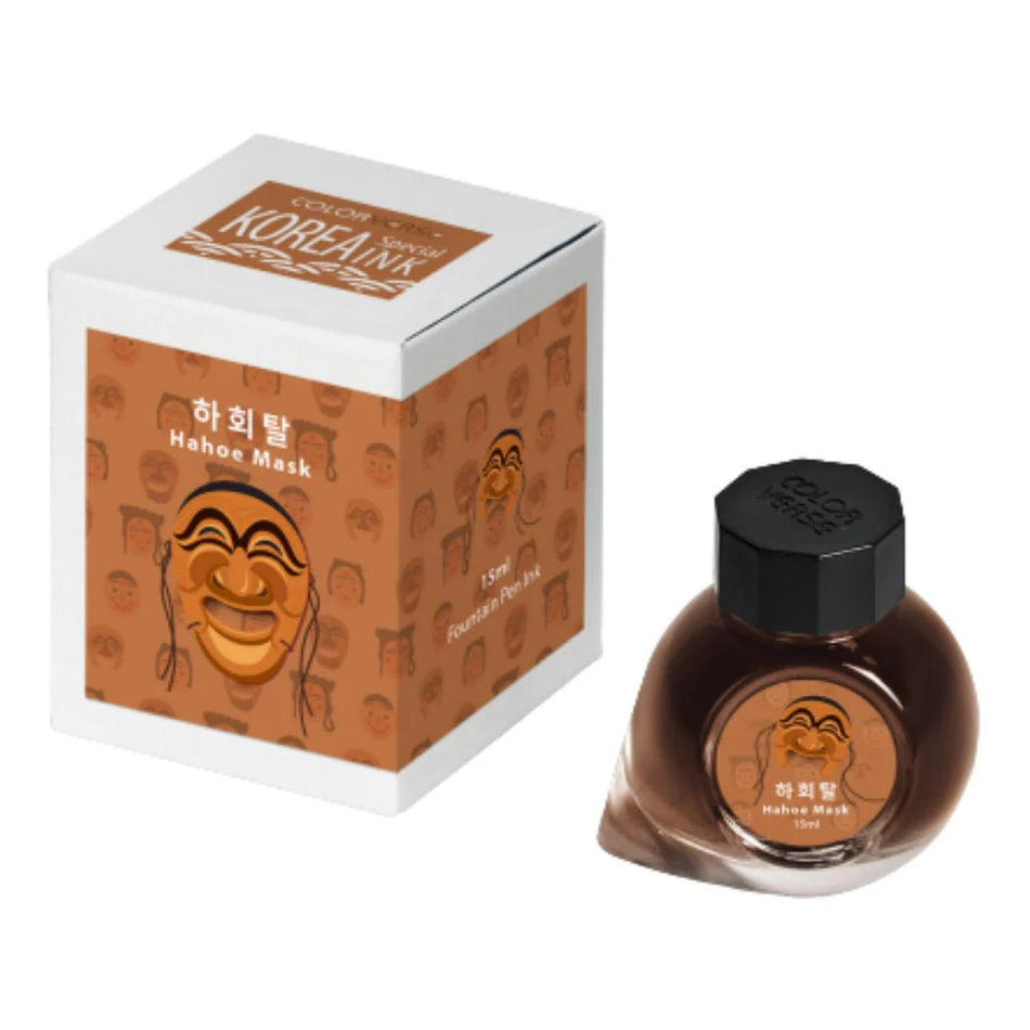 Colorverse Korea 15ml Bottled Ink - Hahoe Mask (No. 051)