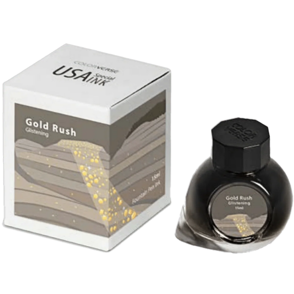 Colorverse USA 15ml Bottled Ink - Gold Rush Glistening (South Dakota)