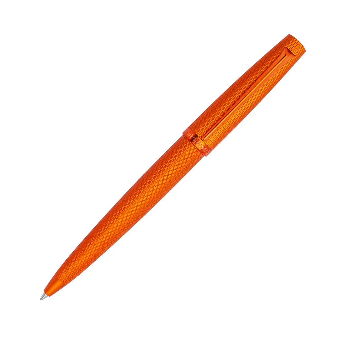 Diplomat Viper Ballpoint - Orange Guilloche