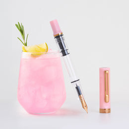Twsbi ECO Fountain Pen - Pink Lemonade w/Bronze