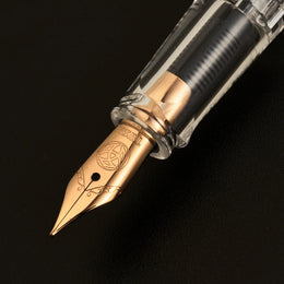 Twsbi ECO Fountain Pen - Black Marble w/ Bronze