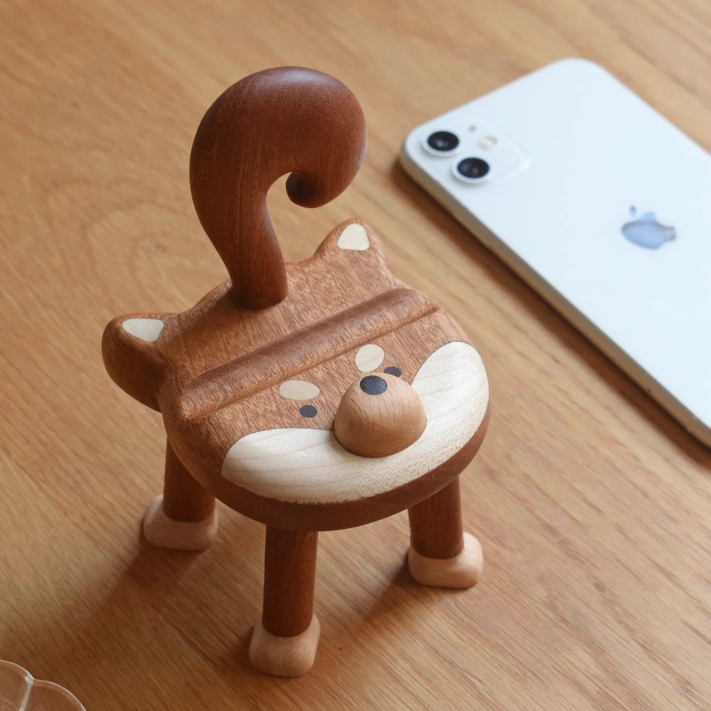 Senser Woodcraft Shiba Inu Holder
