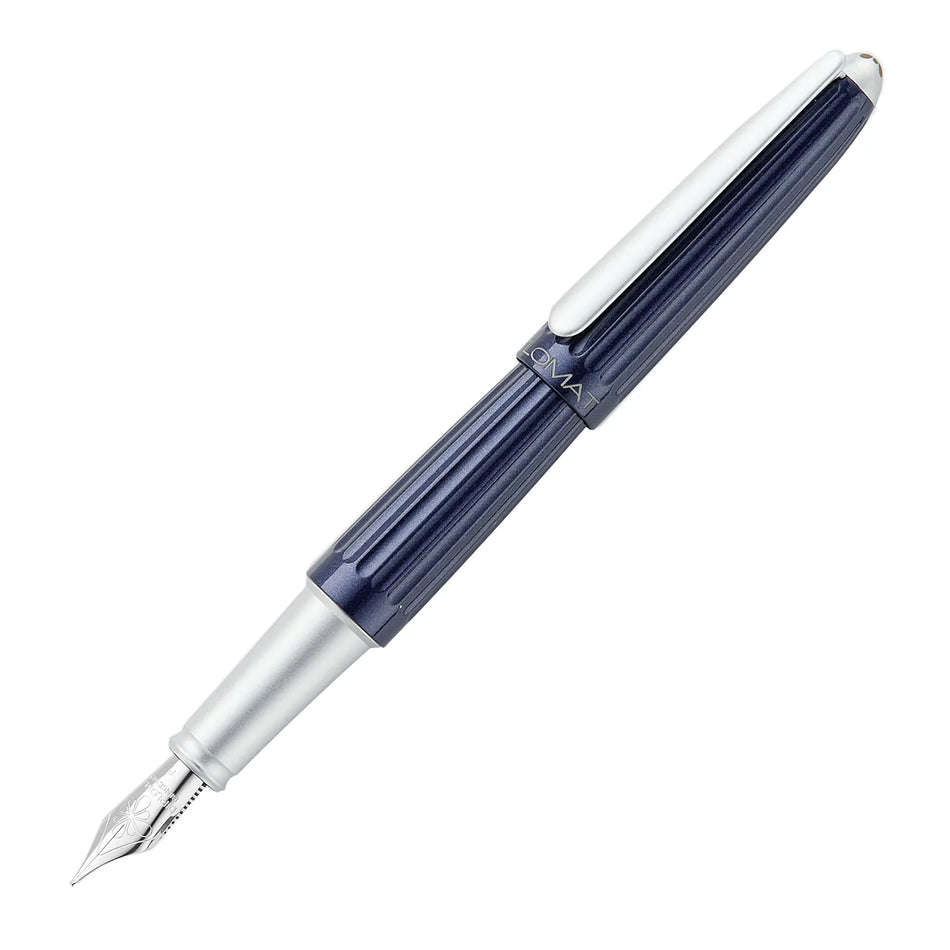 Diplomat Aero Fountain Pen Midnight Blue