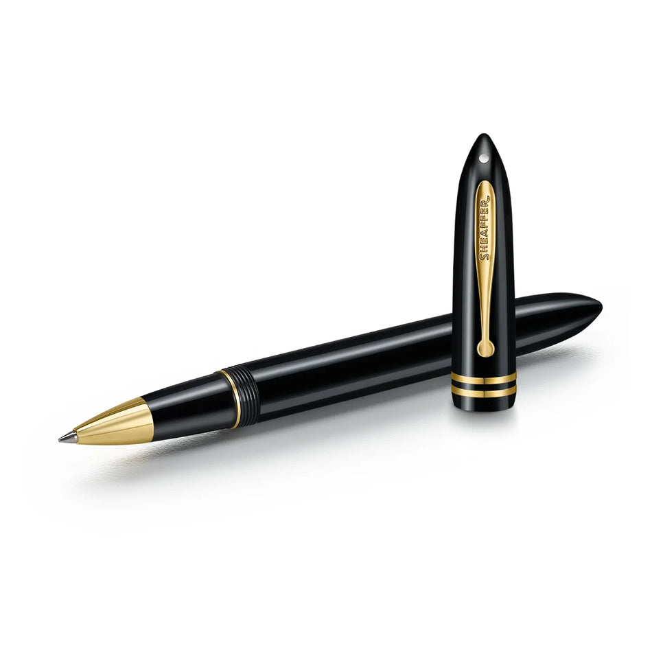 Sheaffer Balance III E893 Rollerball - Glossy Black & Gold Trims