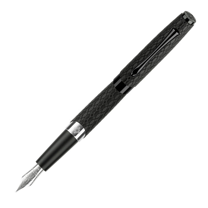 Diplomat Cobra Fountain Pen - Black