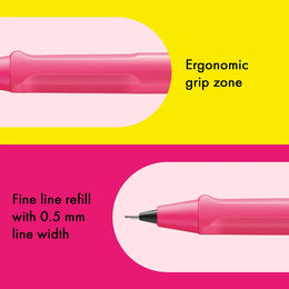 Lamy Safari Mechanical Pencil 0.5 - Neon Pink