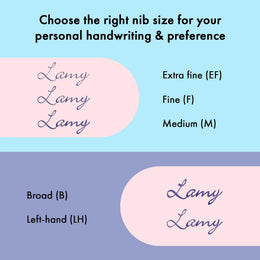 LAMY AL-Star Fountain Pen - Black Purple