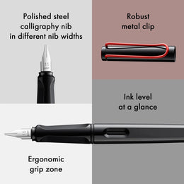 LAMY Joy Calligraphy Fountain Pen - Black