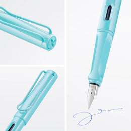 LAMY Safari Fountain Pen - Aqua Sky