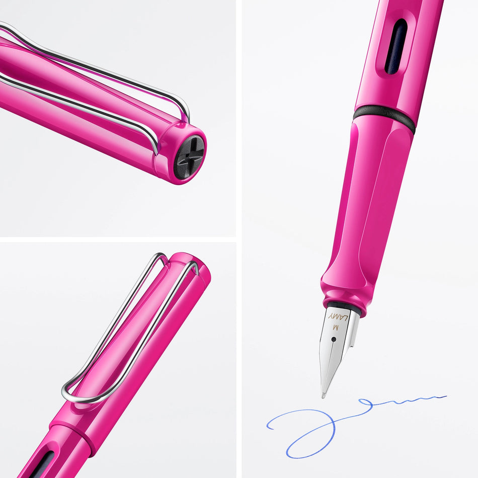Lamy Safari Fountain Pen - Pink