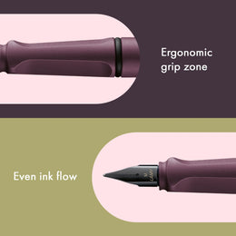 Lamy Safari Fountain Pen - Scarlet