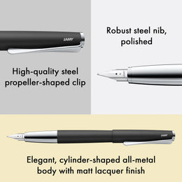 LAMY Studio Fountain Pen - Black