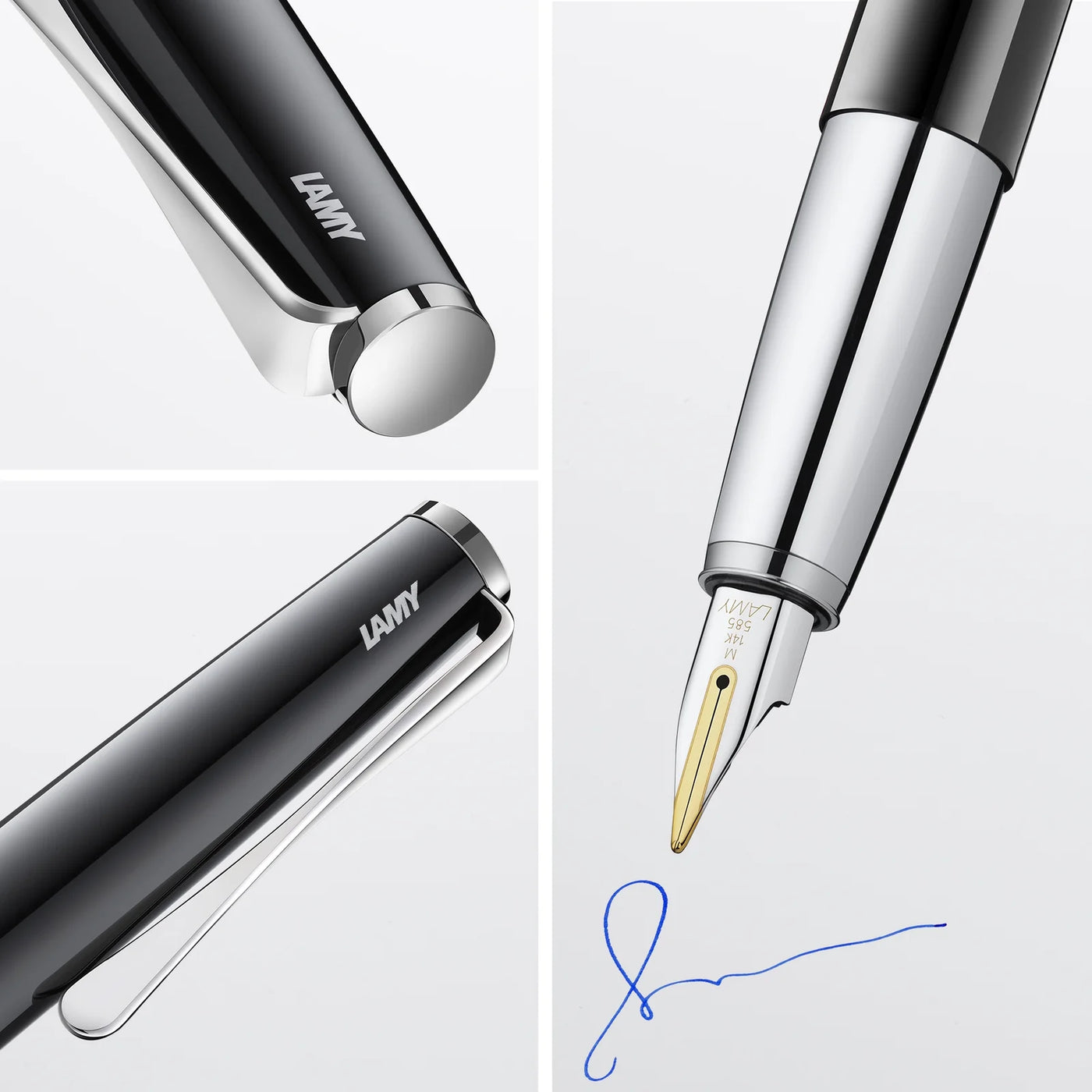 LAMY Studio Fountain Pen - Piano Black