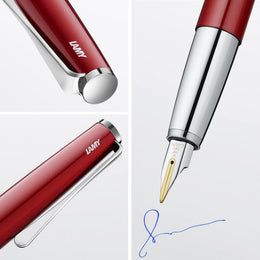 LAMY Studio Fountain Pen - Piano Red