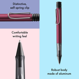 LAMY AL-Star Ballpoint Pen - Black Purple
