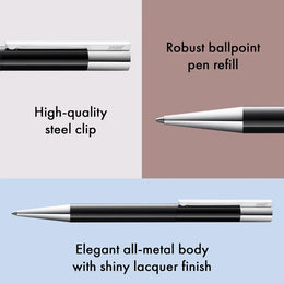 LAMY Scala Ballpoint Pen - Piano Black