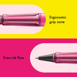 LAMY Safari Rollerball Pen - Neon Pink