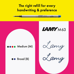 LAMY Safari Rollerball Pen - Neon Pink