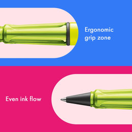LAMY Safari Rollerball Pen - Neon Yellow