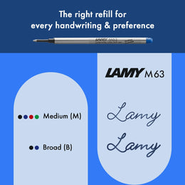LAMY Safari Rollerball Pen - Steel Black