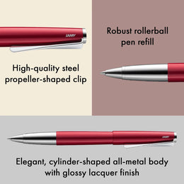 Lamy Studio Rollerball - Piano Red