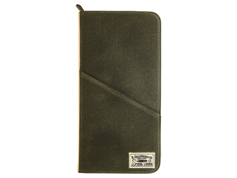 Esterbrook Canvas 40 slot Pen Case - Army Green