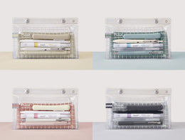 Kokuyo Piiip Tool Pen Case - Sage Green