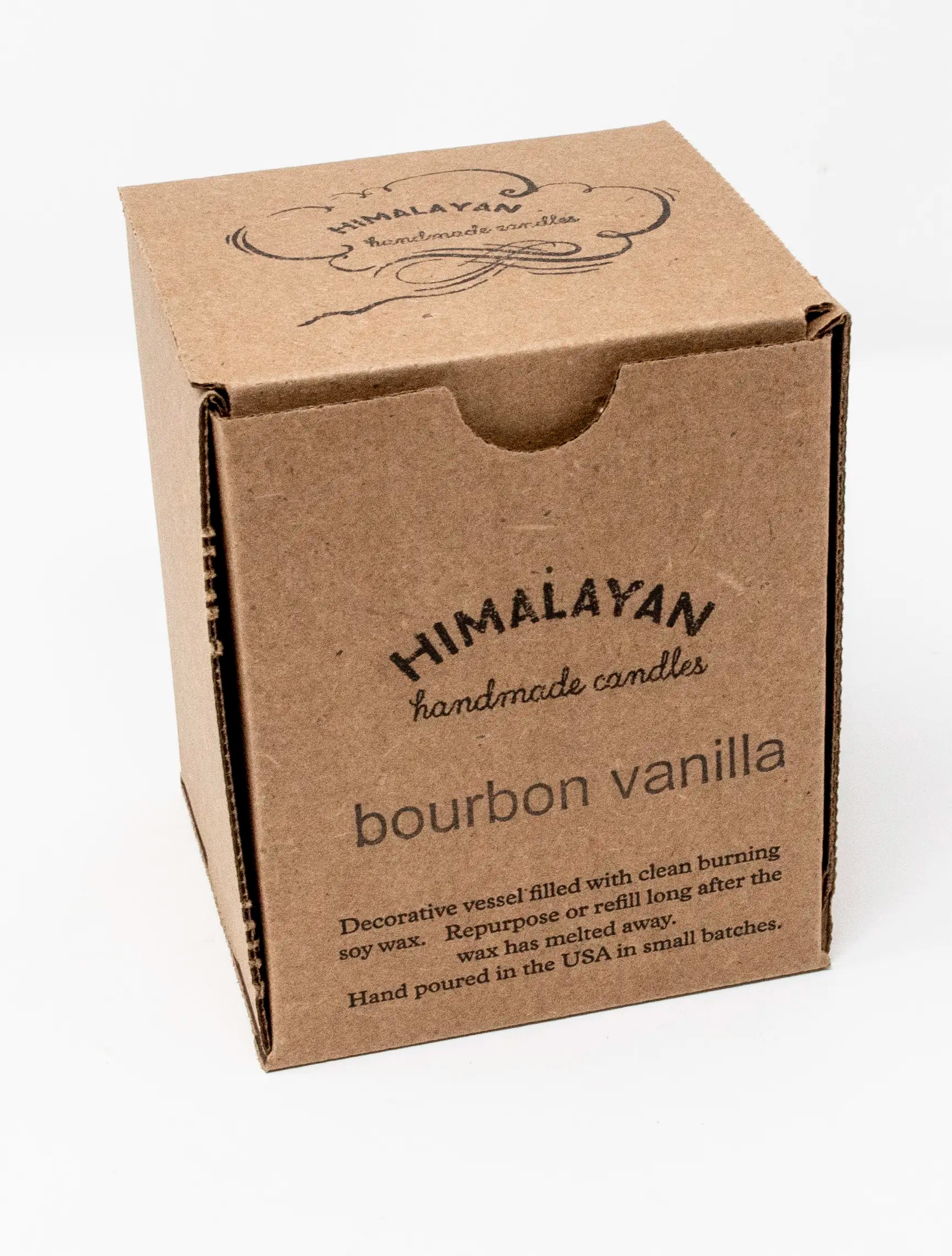 Mountain Fire Glass Candle - Bourbon Vanilla - Thumbnail 4