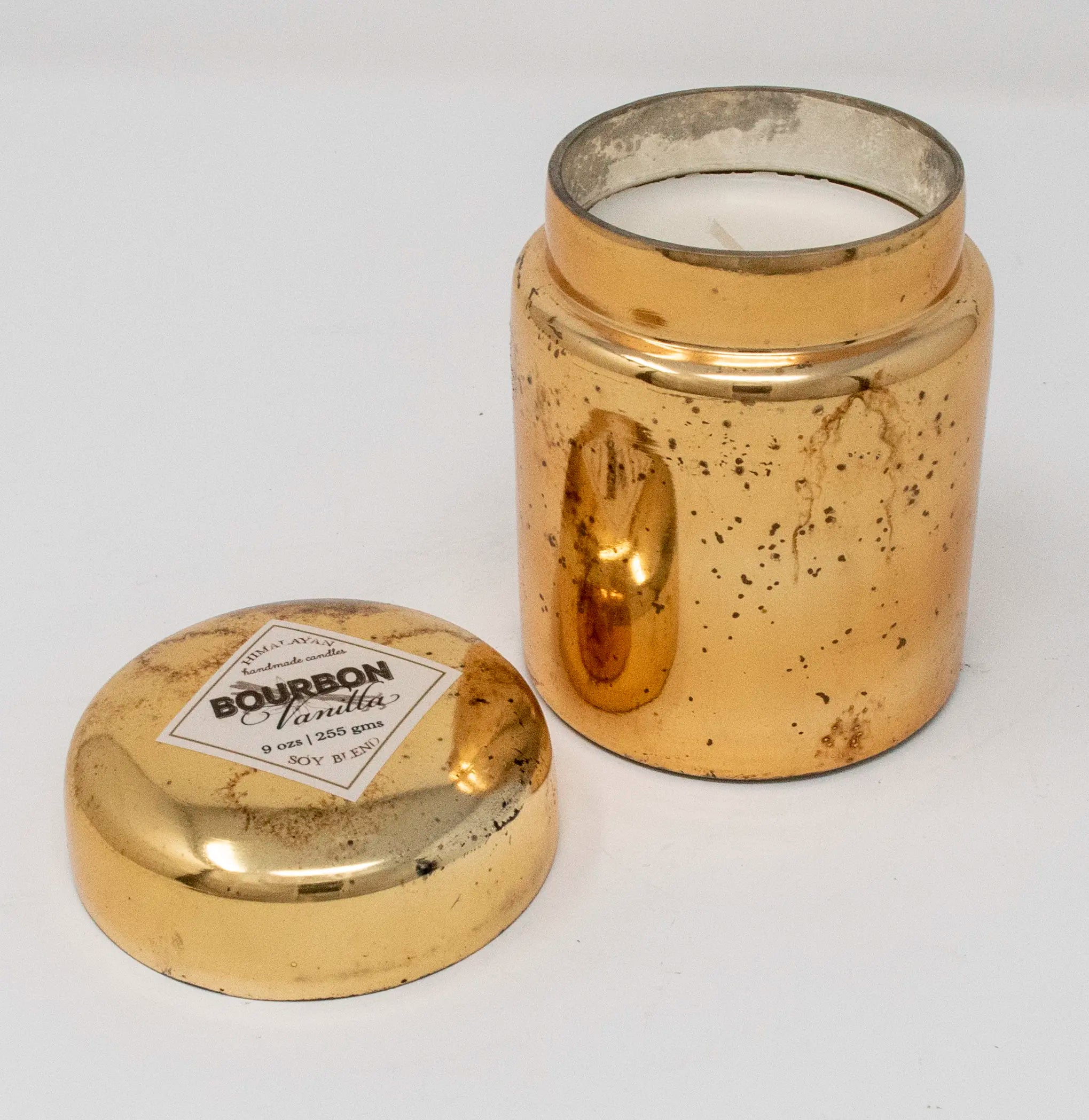 Mountain Fire Glass Candle - Bourbon Vanilla - Thumbnail 5