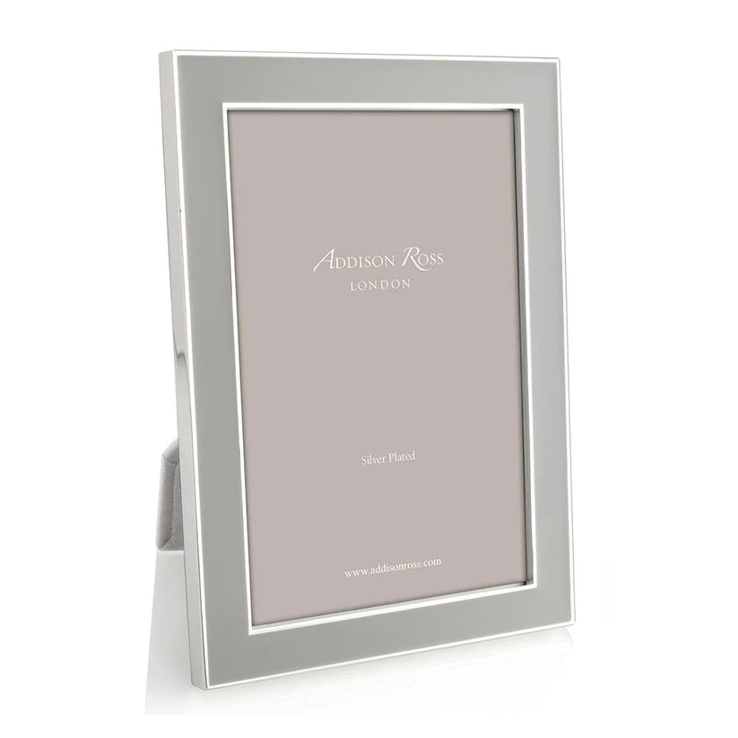 Addison Ross - Silver Trim Chiffon Enamel Picture Frame