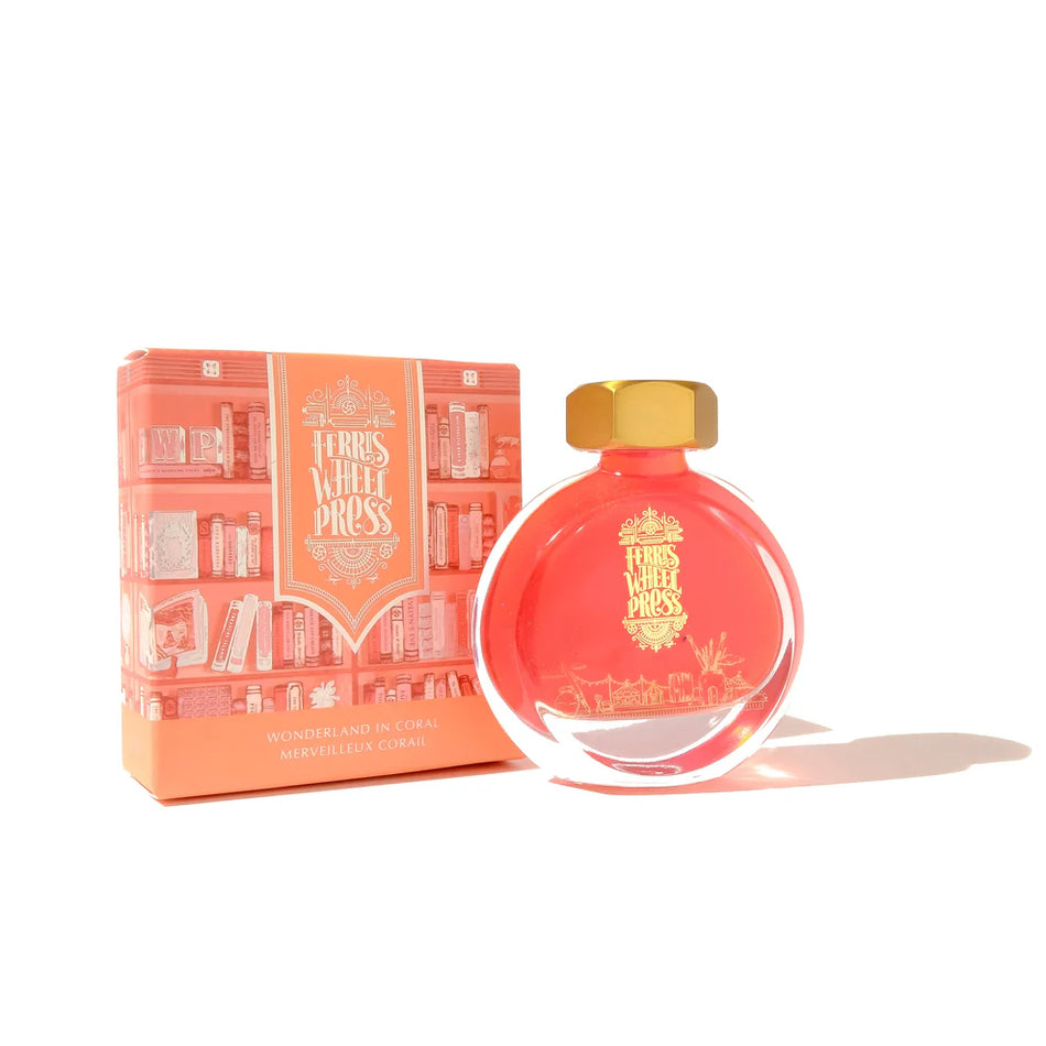 Ferris Wheel Press Fountain Pen Ink (38ml) - Wonderland in Coral
