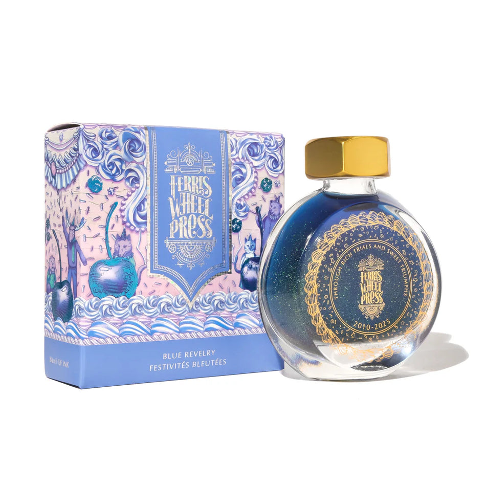 Ferris Wheel Press Fountain Pen Ink (38ml) - Blue Revelry