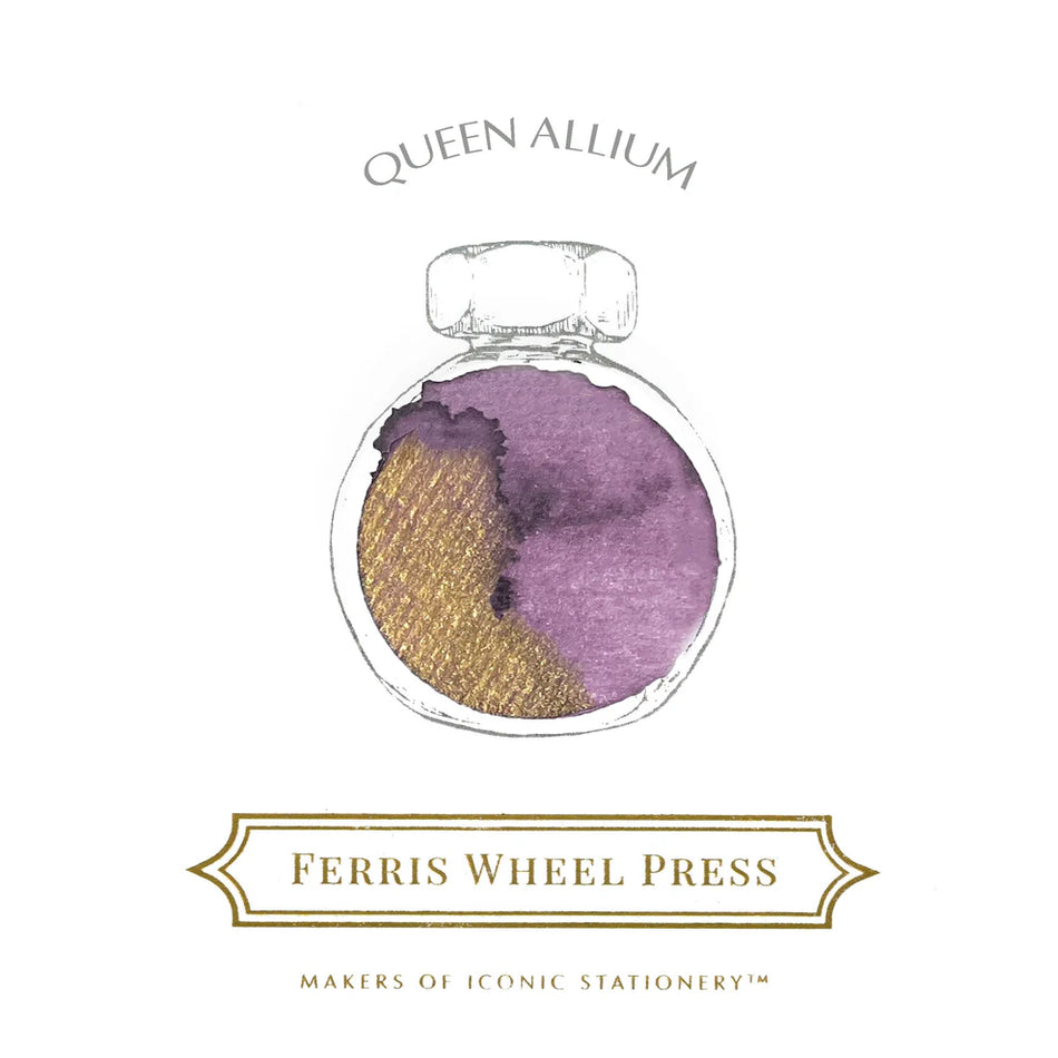 Ferris Wheel Press Fountain Pen Ink (38ml) - Queen Allium