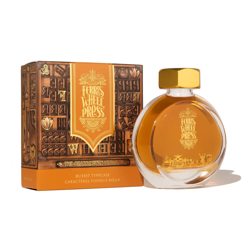 Ferris Wheel Press Fountain Pen Ink (38ml) - Russet Typecase