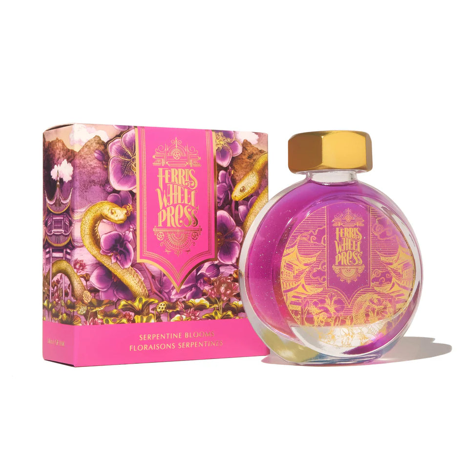 Ferris Wheel Press Fountain Pen Ink (38ml) - Serpentine Blooms (Year of the Snake Special Edition)