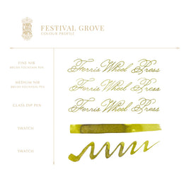 Ferris Wheel Press Fountain Pen Ink (38ml) - Festival Grove
